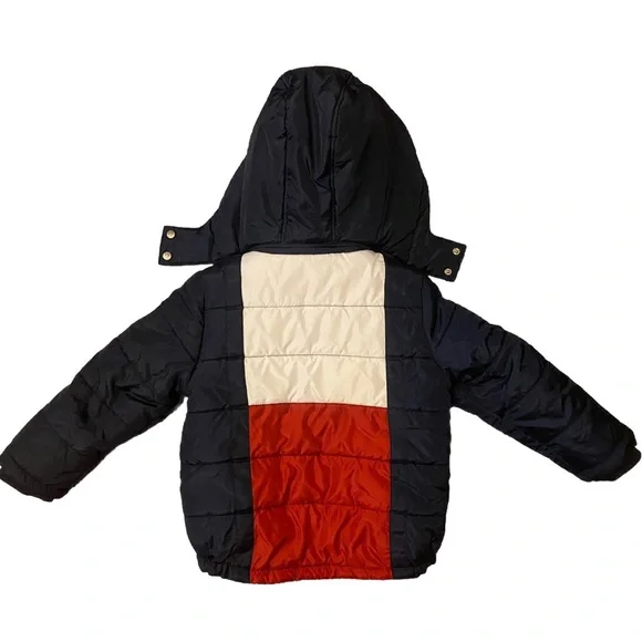 Tommy Hilfiger Boys Puffer Jacket Size 4 4T - Picture 3 of 3